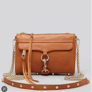 Rebecca Minkoff Crossbody Clutch Mini Mac in Brown